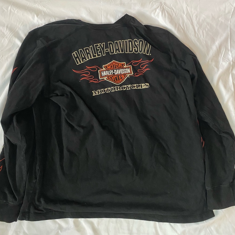 long sleeve Harley Davidson tee shirt